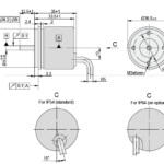 A36 Rotary Encoder Drawing