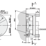 A42M Rotary Encoder Drawing