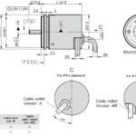 AK36 Rotary Encoder Drawing